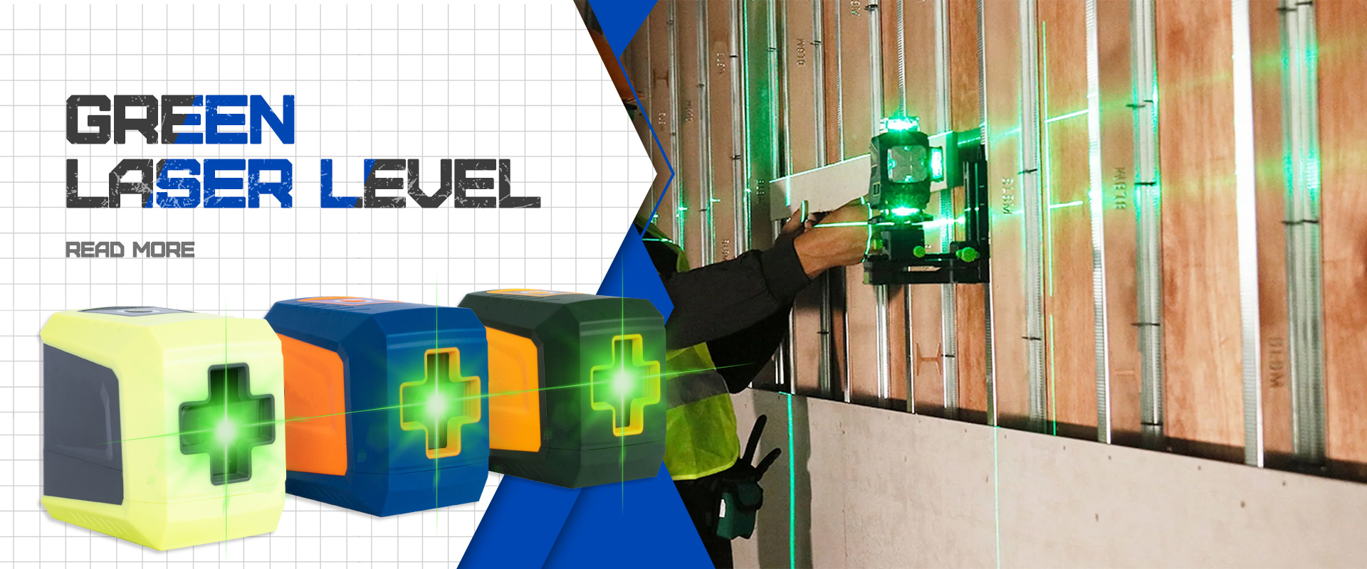Fournisseur de niveau laser vert