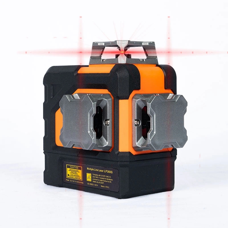 Où est l'application spécifique du niveau laser rouge 3D?