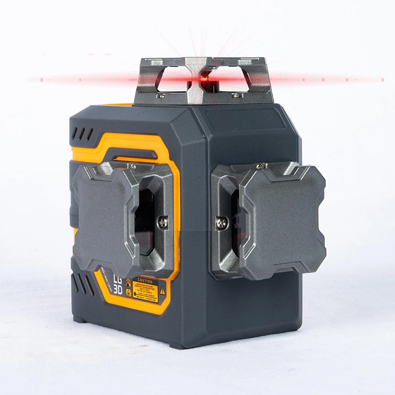 Niveau laser rouge de la batterie au lithium intégrée 3x360 °